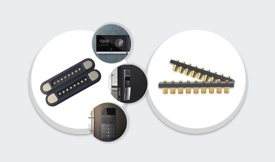 pogo pin smart home charging solution