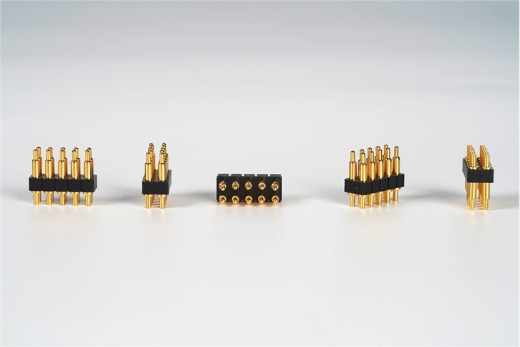 10 Pin Kub Plated Pogo Pin Connector
