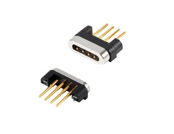 4 Pin Kub Plated Pogo Pin Connector