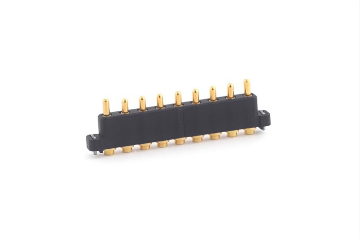 9 Pin pogo pin txiv neej connector
