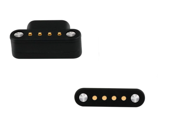 Tsim thiab siv cov hlau nplaum pogo pin connector