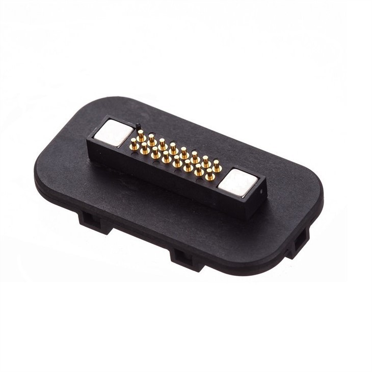 Sib nqus Plated Kub Pogo Pin Solderless Connector