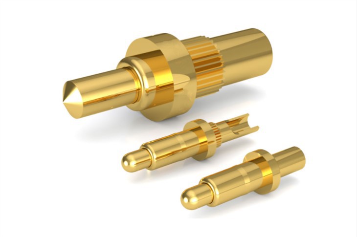 Solder Hlau Pogo Pin Nrog Solder khob