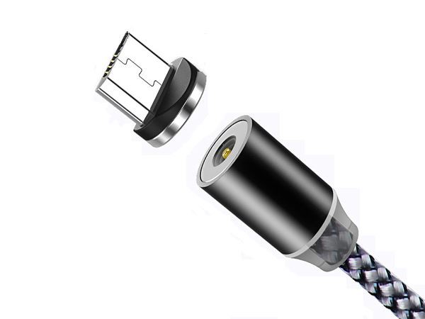 Caij nplooj ntoos hlav Loaded Magnetic Connector Cable