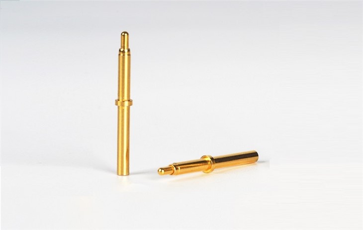 Caij nplooj ntoos hlav-loaded Micro Pin Pogo Pin Contacts