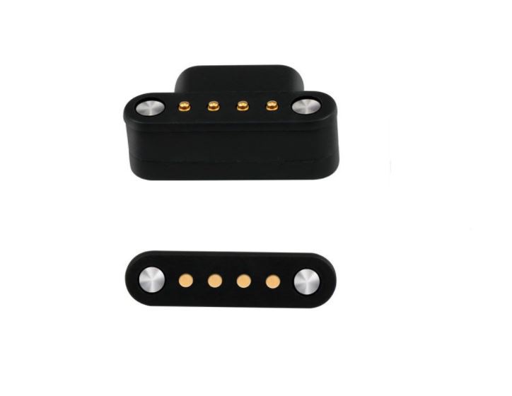 Caij nplooj ntoos hlav-loaded Pogo Pin Poj Niam Connector