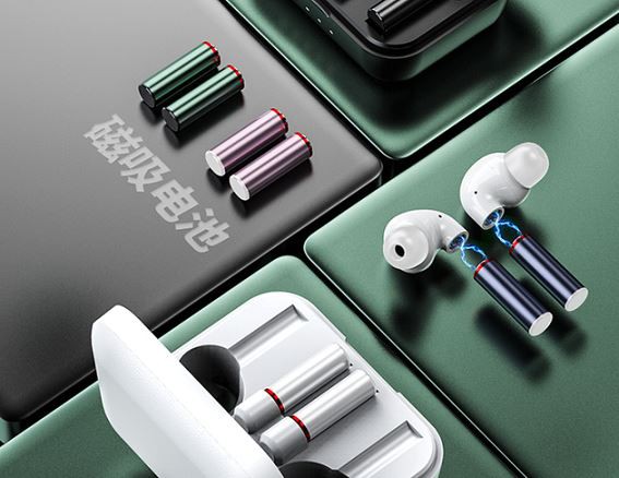 Magnetically Connected Battery-replaceable TWS Bluetooth Headset