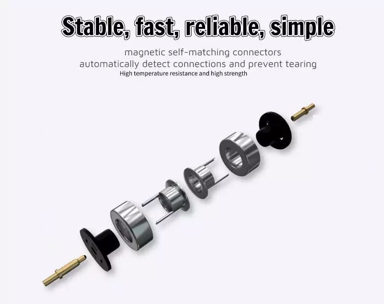 Peb Cov Sib Nqus Pogo Pin Connector