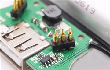 High Current Charging Spring Pin Connector
