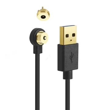 Kub-plated Round Sib Nqus Pogo Pin Charging Cable