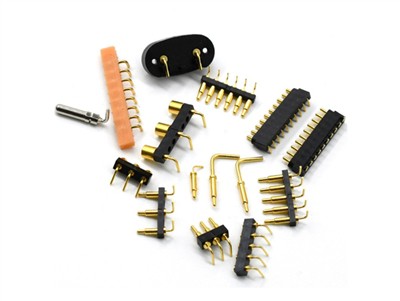 Txiv neej thiab poj niam txoj cai kaum Pogo Pin Connector