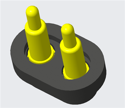 Waterproof Txiv neej Thiab Poj Niam Pogo Pin Connector