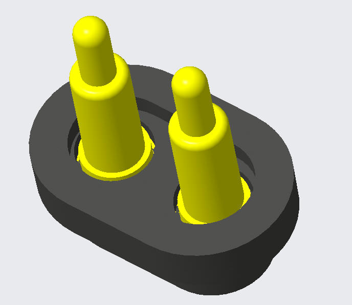 Waterproof Txiv neej Thiab Poj Niam Pogo Pin Connector